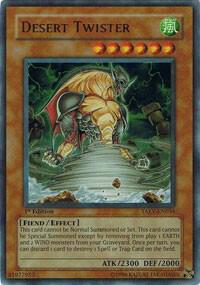 Desert Twister trading card from Tactical Evolution Desert Twister - Tactical Evolution YuGiOh trading card