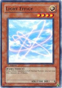 Light Effigy trading card from Tactical Evolution Light Effigy - Tactical Evolution YuGiOh trading card