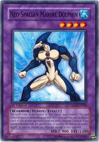 Neo-Spacian Marine Dolphin trading card from Tactical Evolution Neo-Spacian Marine Dolphin - Tactical Evolution YuGiOh trading card