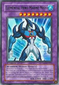 Elemental Hero Marine Neos - Tactical Evolution YuGiOh trading card