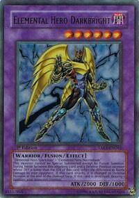 Elemental Hero Darkbright - Tactical Evolution (TAEV) #TAEV-EN042 - Ultra Rare YuGiOh Trading Card