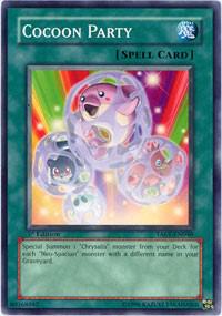 Cocoon Party - Tactical Evolution YuGiOh trading card