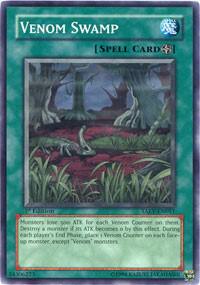 Venom Swamp - Tactical Evolution YuGiOh trading card