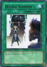Double Summon - Tactical Evolution (TAEV) #TAEV-EN056 - Rare YuGiOh Trading Card