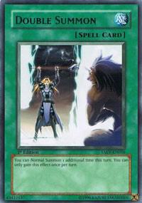 Double Summon - Tactical Evolution YuGiOh trading card