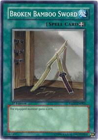 Broken Bamboo Sword - Tactical Evolution (TAEV) #TAEV-EN062 - Common / Short Print YuGiOh Trading Card