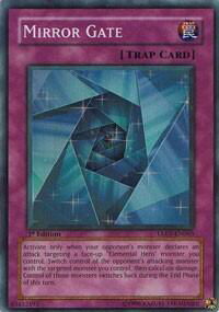Mirror Gate - Tactical Evolution (TAEV) #TAEV-EN063 - Super Rare YuGiOh Trading Card