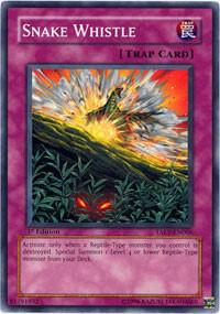 Snake Whistle trading card from Tactical Evolution Snake Whistle - Tactical Evolution YuGiOh trading card