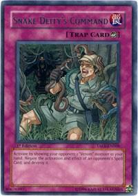 Snake Deity's Command - Tactical Evolution (TAEV) #TAEV-EN068 - Rare YuGiOh Trading Card