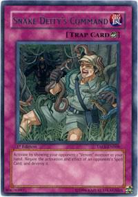 Snake Deity's Command - Tactical Evolution YuGiOh trading card