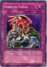 Ambush Fangs trading card from Tactical Evolution Ambush Fangs - Tactical Evolution YuGiOh trading card