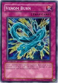 Venom Burn - Tactical Evolution (TAEV) #TAEV-EN071 - Common / Short Print YuGiOh Trading Card