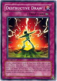 Destructive Draw - Tactical Evolution (TAEV) #TAEV-EN073 - Common / Short Print YuGiOh Trading Card