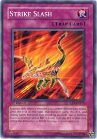Strike Slash - Tactical Evolution (TAEV) #TAEV-EN075 - Common / Short Print YuGiOh Trading Card