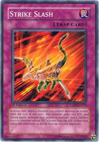 Strike Slash - Tactical Evolution YuGiOh trading card