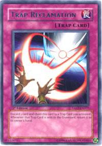 Trap Reclamation trading card from Tactical Evolution Trap Reclamation - Tactical Evolution YuGiOh trading card