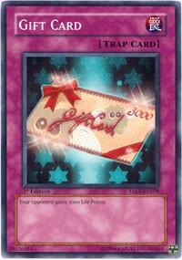 Gift Card - Tactical Evolution (TAEV) #TAEV-EN078 - Common / Short Print YuGiOh Trading Card