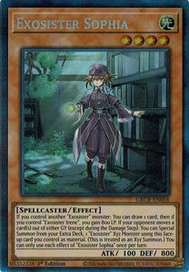 Exosister Sophia (CR) - The Grand Creators (GRCR) #GRCR-EN016 - Collector's Rare YuGiOh Trading Card