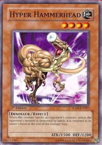 Hyper Hammerhead - Structure Deck: Dinosaur's Rage YuGiOh trading card