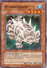 Hydrogeddon - Structure Deck: Dinosaur's Rage (SD09) #SD09-EN010 - Common / Short Print YuGiOh Trading Card