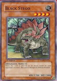 Black Stego - Structure Deck: Dinosaur's Rage (SD09) #SD09-EN013 - Common / Short Print YuGiOh Trading Card