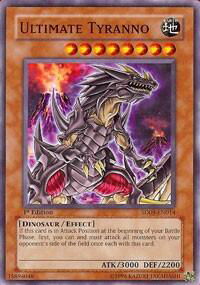 Ultimate Tyranno - Structure Deck: Dinosaur's Rage (SD09) #SD09-EN014 - Common / Short Print YuGiOh Trading Card