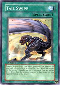 Tail Swipe - Structure Deck: Dinosaur's Rage YuGiOh trading card