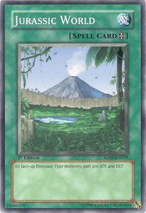 Jurassic World - Structure Deck: Dinosaur's Rage (SD09) #SD09-EN019 - Common / Short Print YuGiOh Trading Card