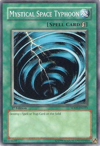 Mystical Space Typhoon - Structure Deck: Dinosaur's Rage (SD09) #SD09-EN023 - Common / Short Print YuGiOh Trading Card