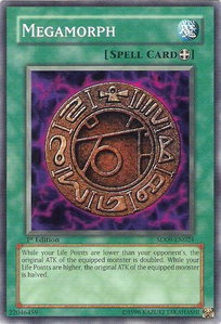 Megamorph - Structure Deck: Dinosaur's Rage (SD09) #SD09-EN024 - Common / Short Print YuGiOh Trading Card