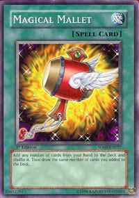 Magical Mallet trading card from Structure Deck: Dinosaur's Rage Magical Mallet - Structure Deck: Dinosaur's Rage YuGiOh trading card