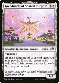 Go-Shintai of Shared Purpose - Kamigawa: Neon Dynasty (NEO) #14 - Uncommon Magic: The Gathering Trading Card