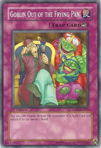Goblin Out of the Frying Pan - Structure Deck: Dinosaur's Rage (SD09) #SD09-EN034 - Common / Short Print YuGiOh Trading Card