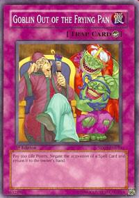 Goblin Out of the Frying Pan - Structure Deck: Dinosaur's Rage YuGiOh trading card