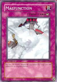 Malfunction - Structure Deck: Dinosaur's Rage YuGiOh trading card