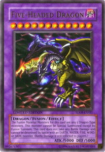 Five-Headed Dragon - Structure Deck: Dinosaur's Rage (SD09) #SD09-ENSS1 - Ultra Rare YuGiOh Trading Card