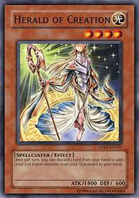 Herald of Creation - Structure Deck: Rise of the Dragon Lords (SDRL) #SDRL-EN003 - Common / Short Print YuGiOh Trading Card