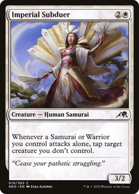 Imperial Subduer - Kamigawa: Neon Dynasty (NEO) #19 - Common Magic: The Gathering Trading Card