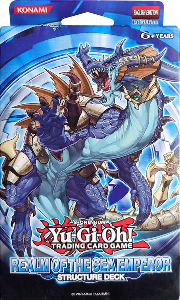 Realm of the Sea Dragon Structure Deck [1st Edition] - Structure Deck: Realm of the Sea Emperor YuGiOh trading card