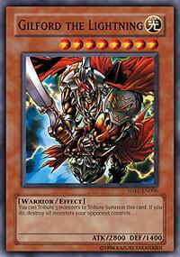 Gilford the Lightning - Structure Deck: Rise of the Dragon Lords (SDRL) #SDRL-EN006 - Common / Short Print YuGiOh Trading Card