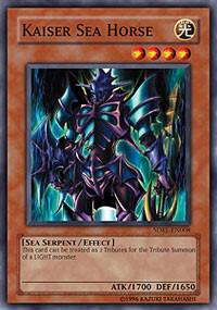 Kaiser Sea Horse trading card from Structure Deck: Rise of the Dragon Lords Kaiser Sea Horse - Structure Deck: Rise of the Dragon Lords YuGiOh trading card