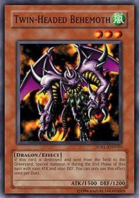 Twin-Headed Behemoth - Structure Deck: Rise of the Dragon Lords (SDRL) #SDRL-EN010 - Common / Short Print YuGiOh Trading Card