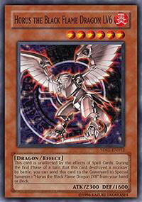 Horus the Black Flame Dragon LV6 - Structure Deck: Rise of the Dragon Lords (SDRL) #SDRL-EN012 - Common / Short Print YuGiOh Trading Card