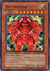 The Creator - Structure Deck: Rise of the Dragon Lords YuGiOh trading card