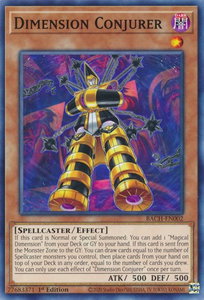 Dimension Conjurer - Battle of Chaos (BACH) #BACH-EN002 - Common / Short Print YuGiOh Trading Card