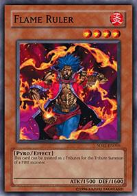 Flame Ruler - Structure Deck: Rise of the Dragon Lords YuGiOh trading card