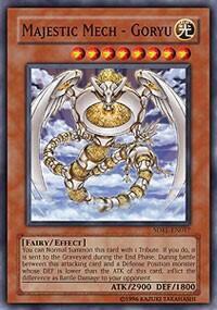 Majestic Mech - Goryu - Structure Deck: Rise of the Dragon Lords (SDRL) #SDRL-EN017 - Common / Short Print YuGiOh Trading Card