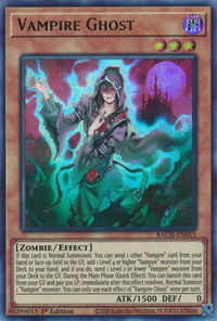 Vampire Ghost - Battle of Chaos (BACH) #BACH-EN015 - Ultra Rare YuGiOh Trading Card