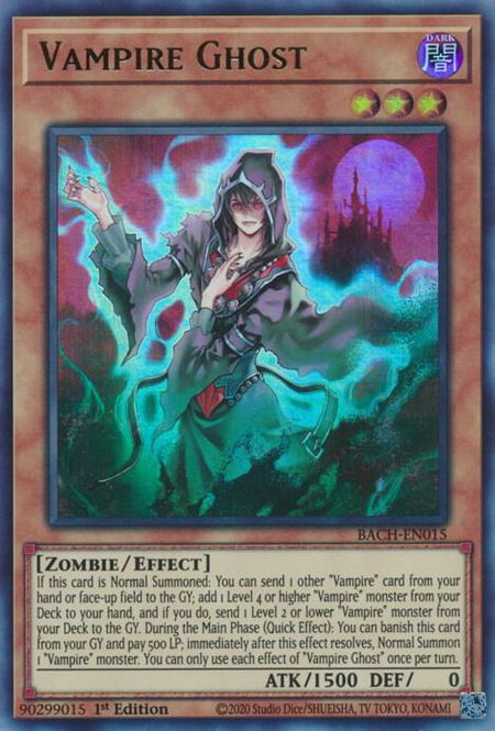 Vampire Ghost - Battle of Chaos YuGiOh trading card