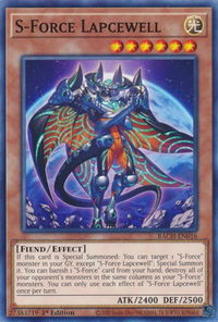 S-Force Lapcewell - Battle of Chaos (BACH) #BACH-EN016 - Common / Short Print YuGiOh Trading Card